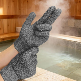 Evridwear glove worn on hand to show fit and one-size-fits-most benefit