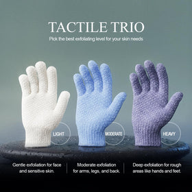 Evridwear glove held in hand to show one-size-fits-most stretch and scale