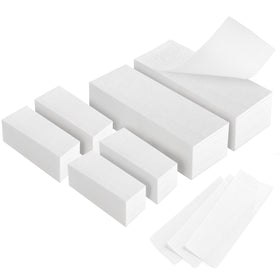 EWVVSS pack of 600 non-woven wax strips showing contents and quantities, ideal bulk supply