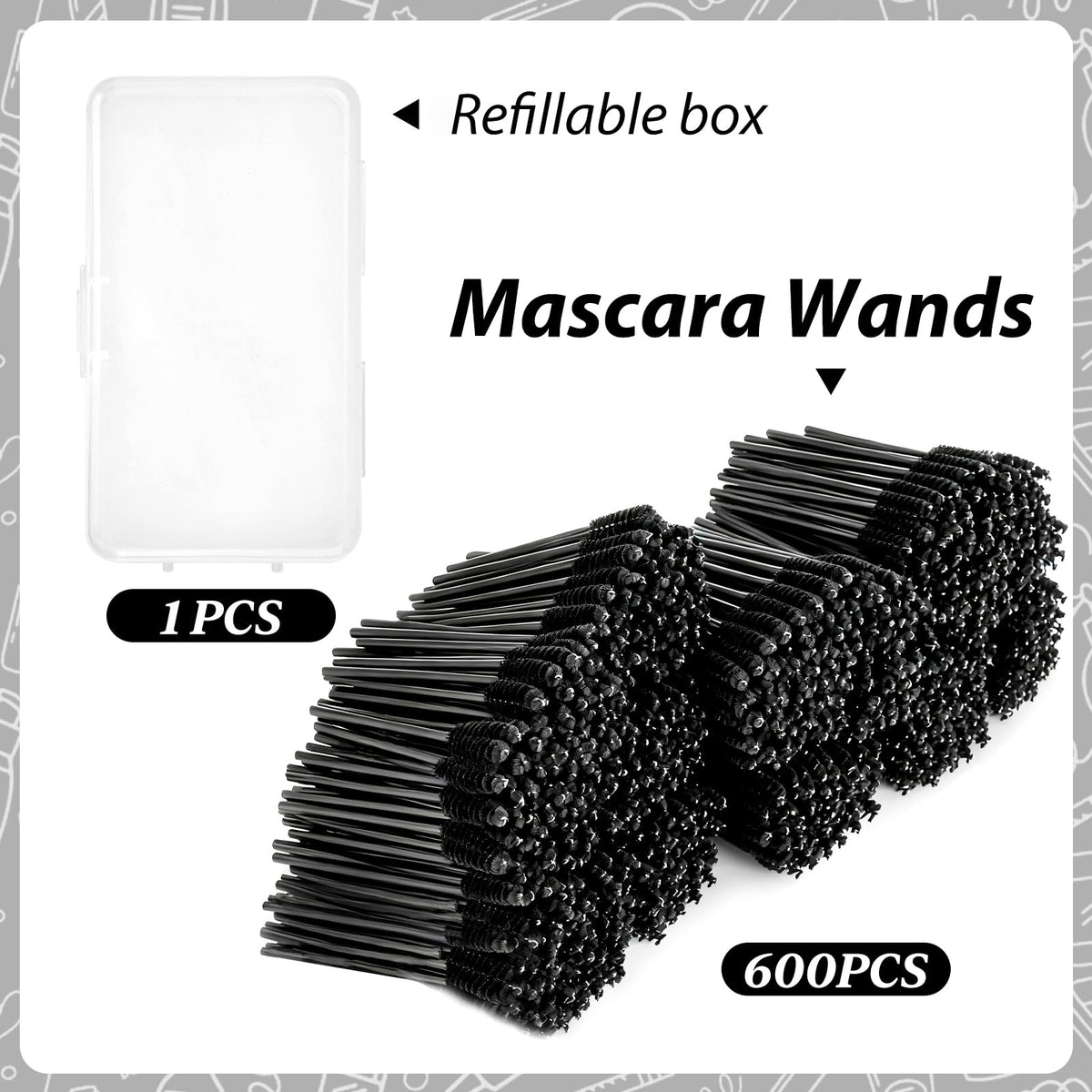 EWVVSS open box with neatly packed wands for quick access and hygiene
