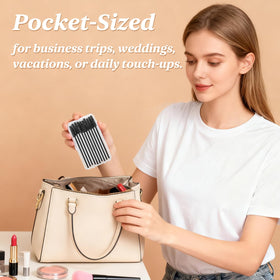 EWVVSS spoolies on vanity demonstrating organized kit and professional use