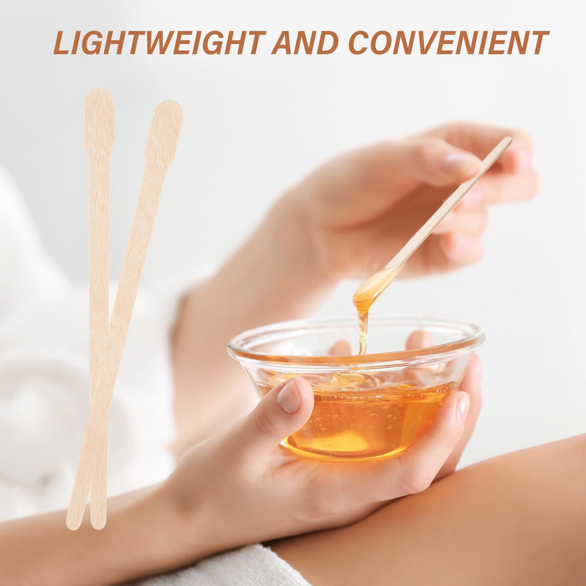 EWVVSS sticks in a dispenser cup for quick salon access and hygiene