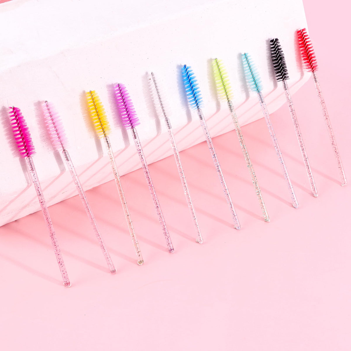 Exacoo vanity display with brushes showcasing stylish storage and convenience benefit