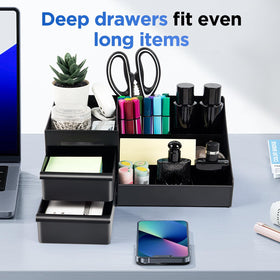 EXIN DECHEN open drawer displaying hidden storage for small grooming accessories