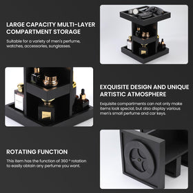 EXIN DECHEN rotating action demonstration making each fragrance reachable with one turn