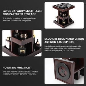 EXIN DECHEN top view of rotating base demonstrating easy 360-degree access benefit