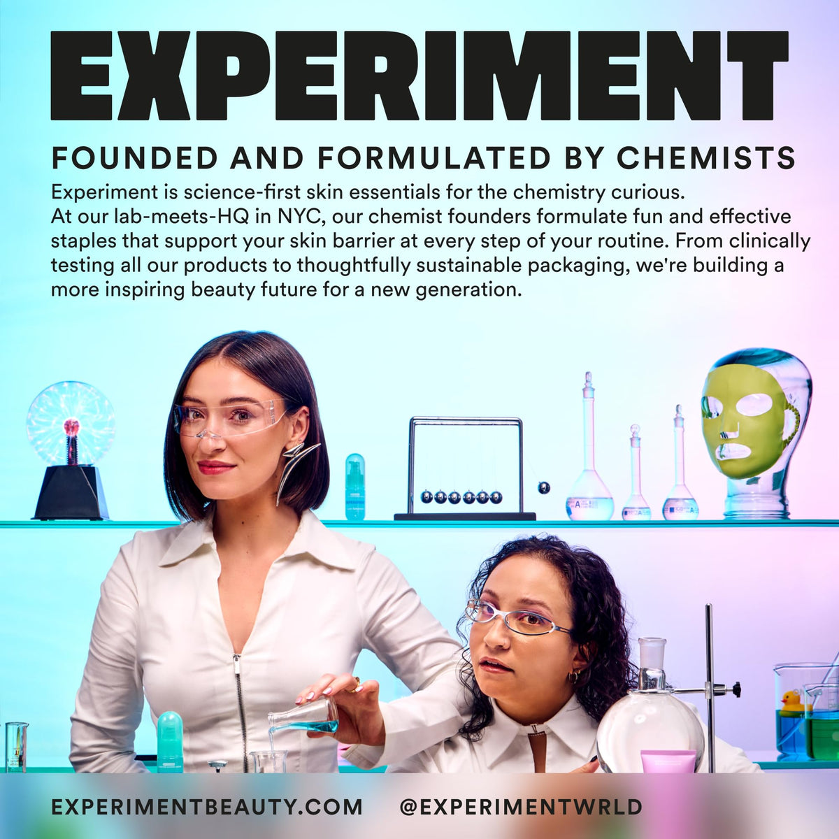 Experiment before and after hydration comparison showing plumper skin