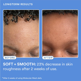 Experiment moisturizer layered under makeup showing compatibility and glow