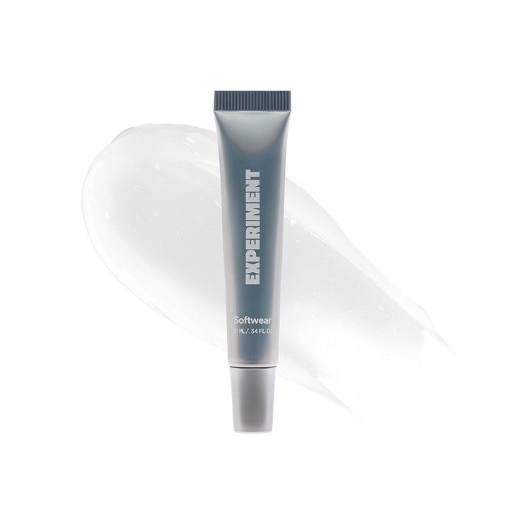 Experiment front packaging showing tube and branding, visible portability benefit
