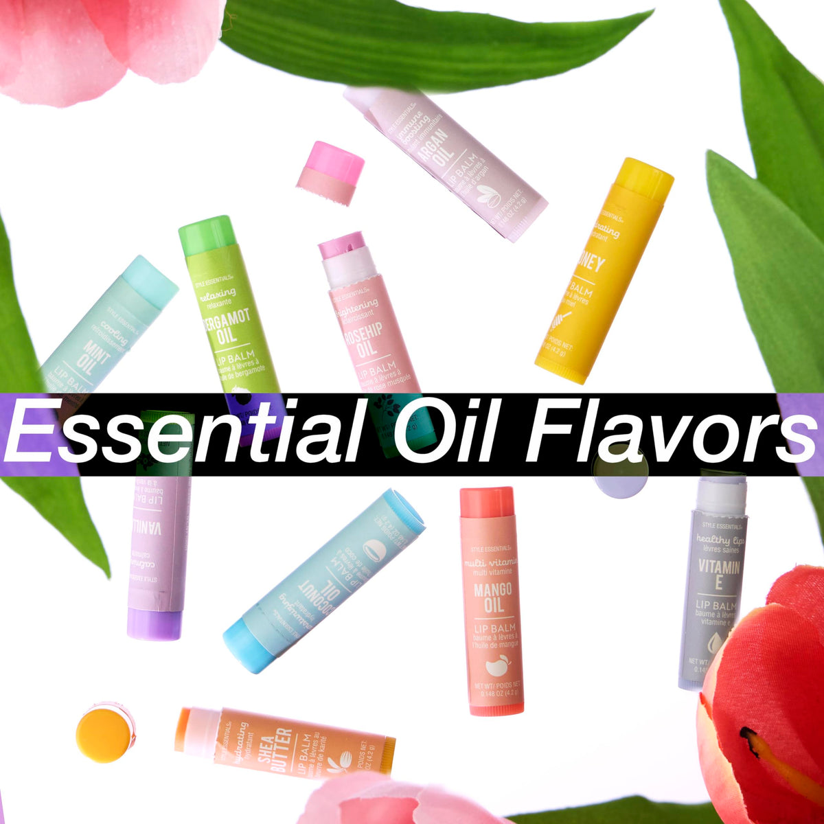 EXPRESSIONS lip application in hand demonstrating portable use and on-the-go hydration benefit