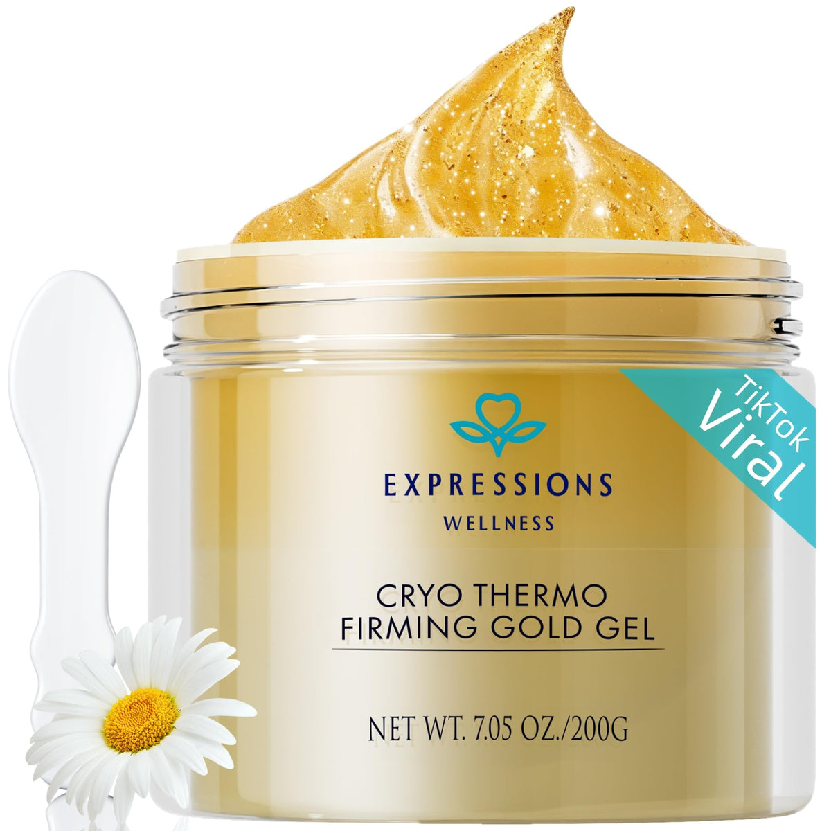 EXPRESSIONS WELLNESS jar front packaging showing brand and product benefits