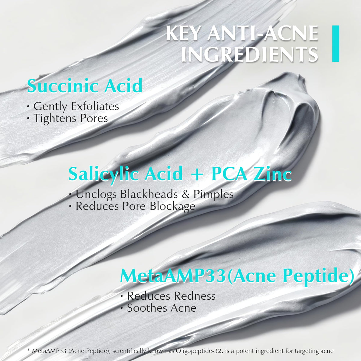 Expressions Wellness rinsing mask off with water showing gentle removal and refreshed skin