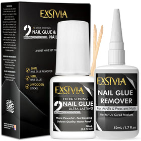 EXSIVIA front packaging showing kit and benefits for reliable adhesion