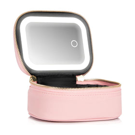 Extrei Gent front view of mini makeup bag showing compact design and easy carry