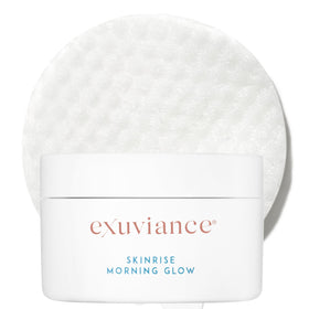 EXUVIANCE front packaging displaying pads and brand for clear product identification and trust