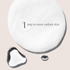 EXUVIANCE open jar with sixty pre-soaked calming resurfacing pads