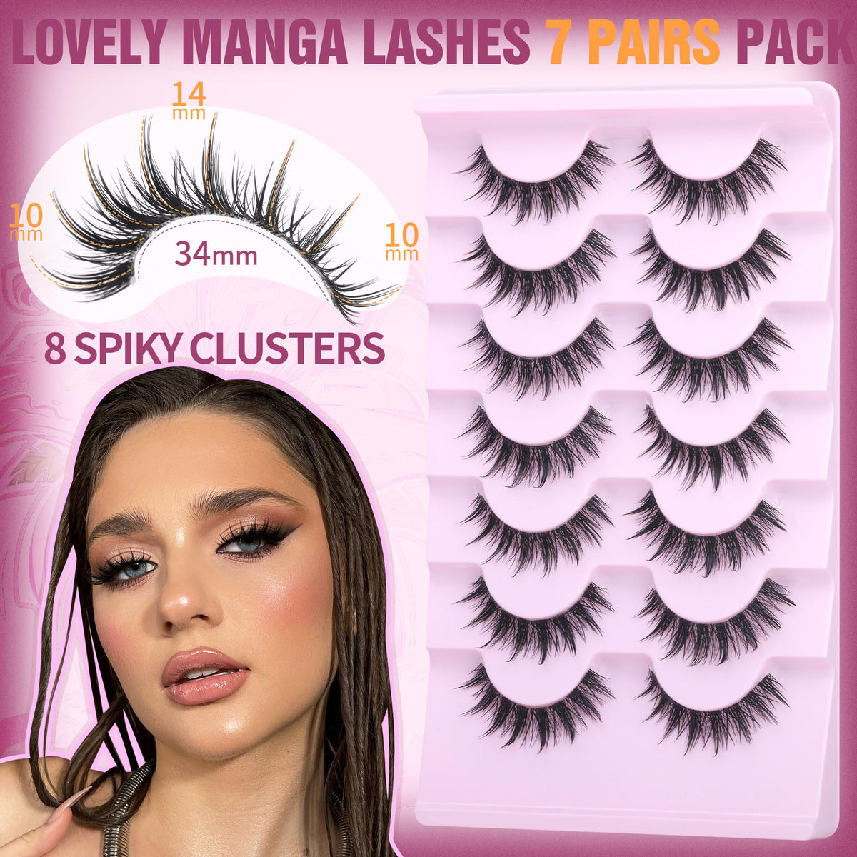EYDEVRO clear band close-up highlighting natural invisible lash base