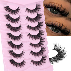 EYDEVRO front packaging showing wet cat-eye lashes and quick styling benefit