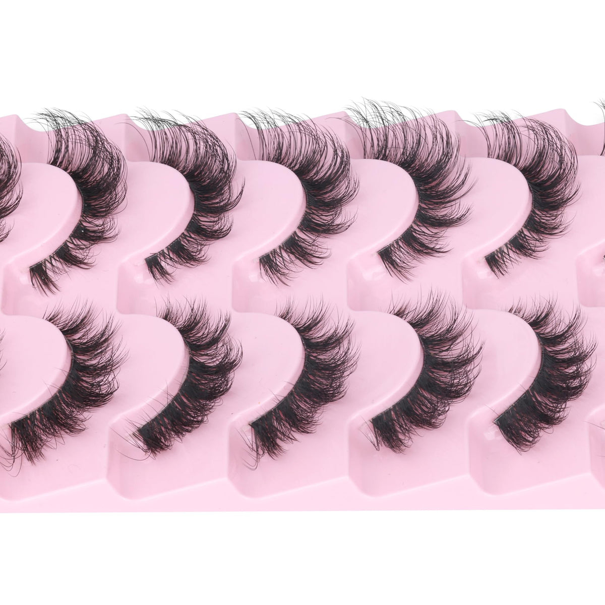 EYDEVRO lashes stored neatly in case for reuse and protection