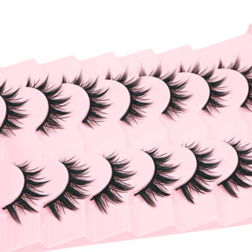 EYDEVRO lashes with adhesive and tools for easy application and prep