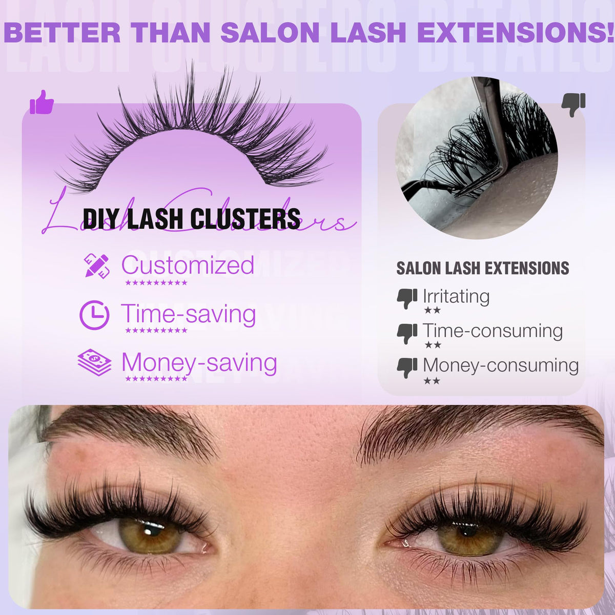EYDEVRO lifestyle cosplay fairy makeup look showcasing dramatic manga lashes benefit expressive style