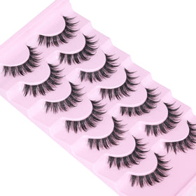EYDEVRO lifestyle cosplay look pairing lashes with soft makeup for photos