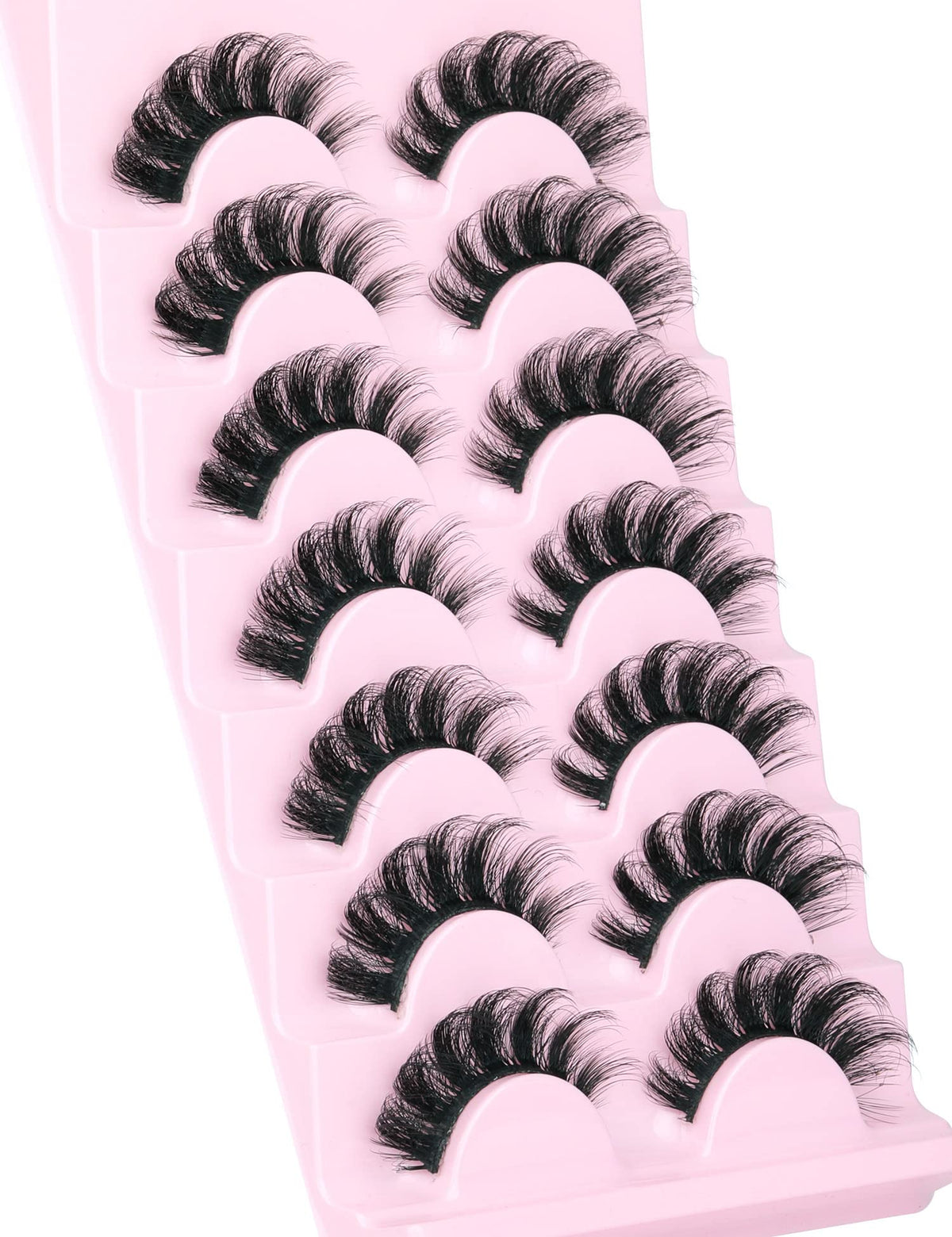 EYDEVRO lifestyle shot wearing lashes showing lifted eye benefit