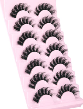 EYDEVRO lifestyle shot wearing lashes showing lifted eye benefit