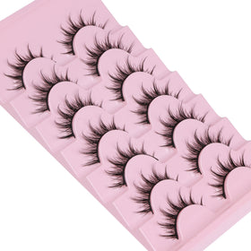 EYDEVRO lashes worn on model for bold cosplay benefit and dramatic effect