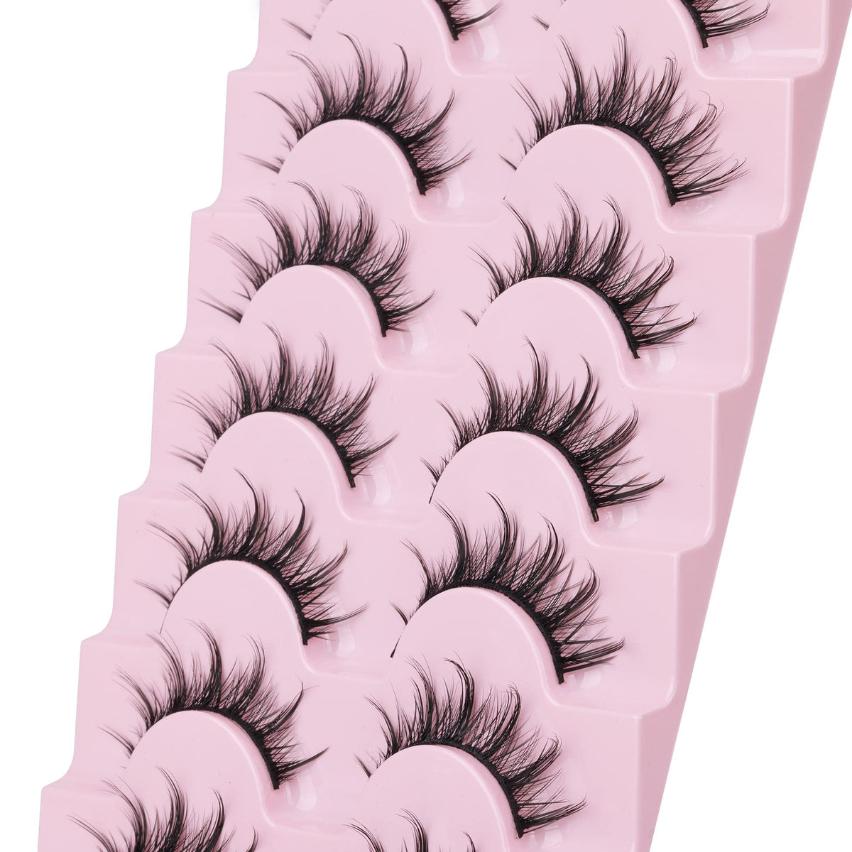 EYDEVRO lashes worn on model for natural daytime anime-inspired benefit