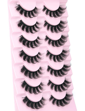 EYDEVRO lashes next to ruler showing 17mm outer corner benefit
