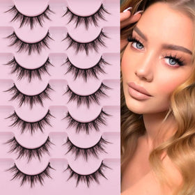 EYDEVRO lashes held in hand to show scale and easy-to-use benefit