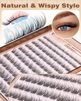 EYDEVRO lashes in a travel pouch for convenient on-the-go use