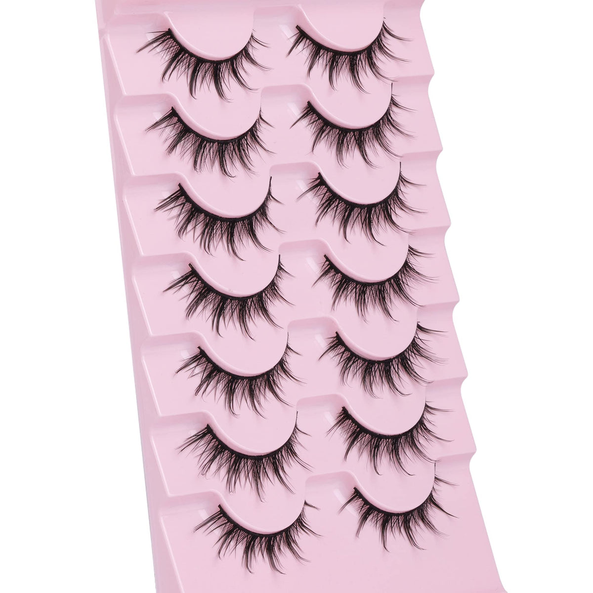 EYDEVRO demonstration of trimming and applying lashes for custom fit benefit