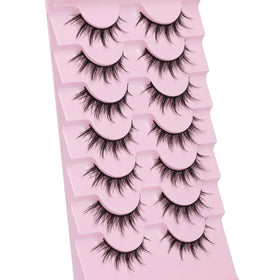 EYDEVRO demonstration of trimming and applying lashes for custom fit benefit