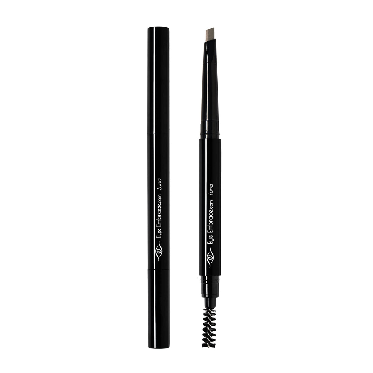 Eye Embrace pencil in hand showing scale and easy twist-up convenience