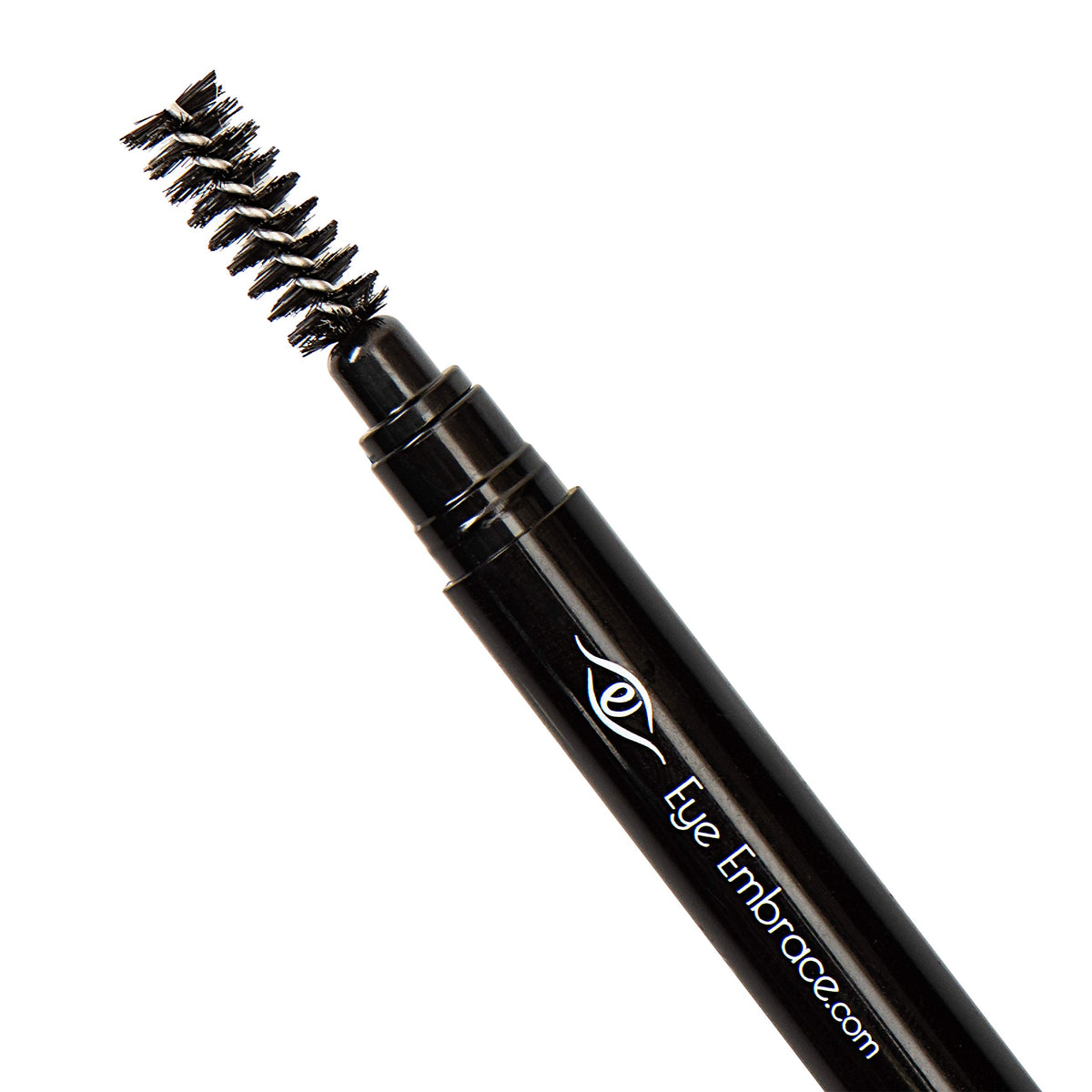 Eye Embrace swatch of Warm Betty on skin illustrating true light gray shade and blendability