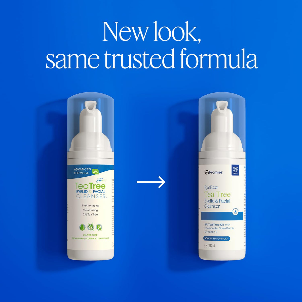 EYEECO closeup label highlighting ingredients and usage guidance