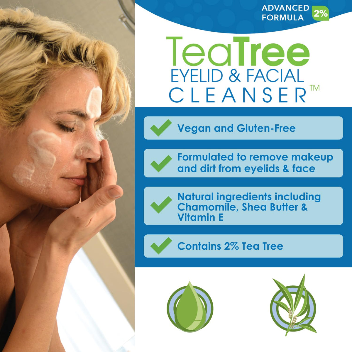 EYEECO Shea butter and vitamin E ingredients emphasizing hydration
