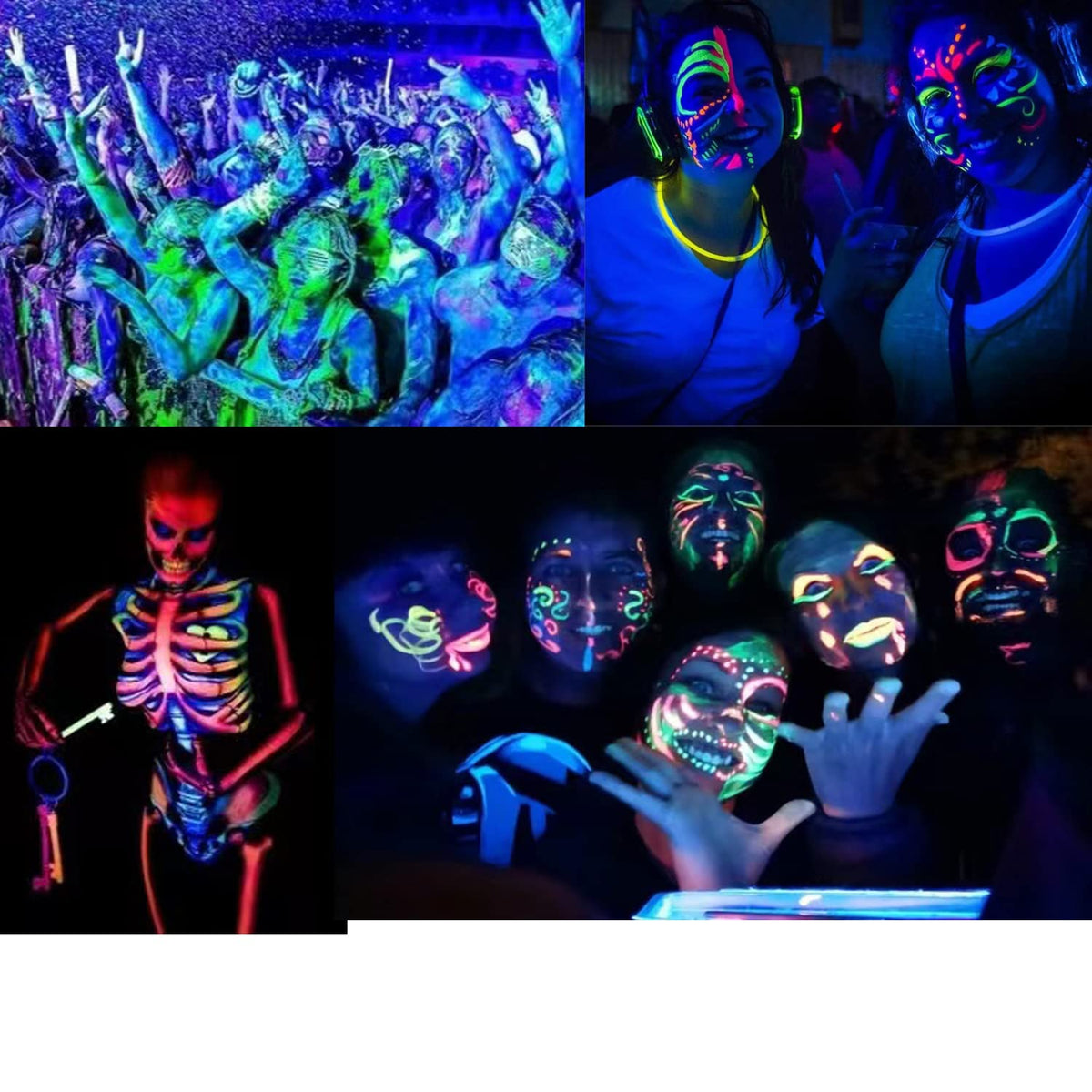 eyigylyo festival lifestyle blacklight scene capturing standout party impact