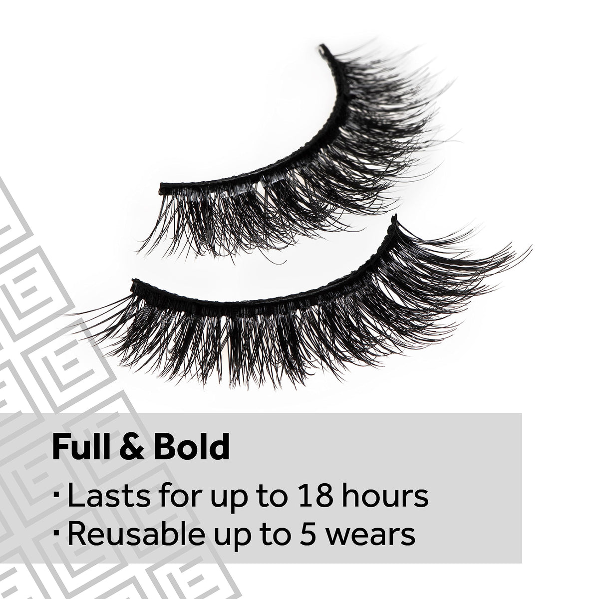 Eylure lashes with applicator and adhesive for easy use