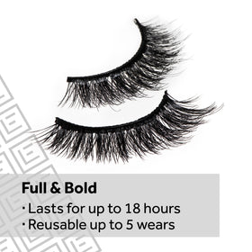 Eylure lashes with applicator and adhesive for easy use