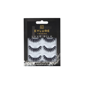 Eylure luxe silk marquise front packaging showing contents for easy identification and convenience