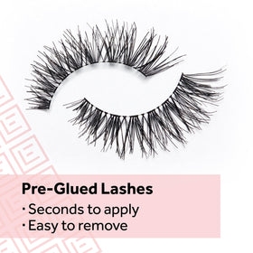 Eylure detailed lash texture close-up highlighting natural flutter