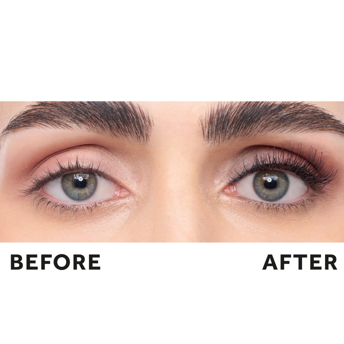Eylure wispy lash hair detail highlighting natural-looking lift and feathered finish