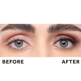 Eylure wispy lash hair detail highlighting natural-looking lift and feathered finish