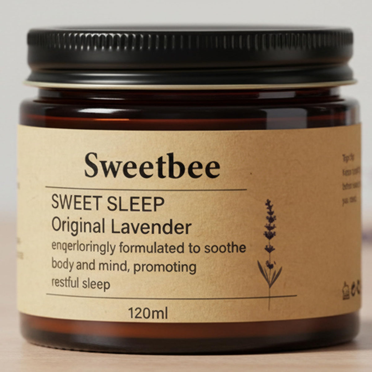 EYUTRD front jar shot showing lavender cream for bedtime hydration