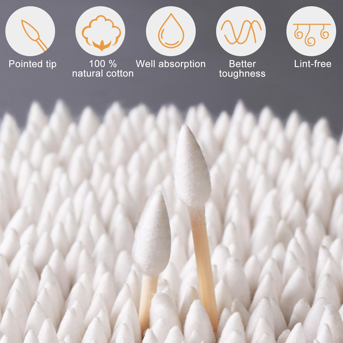 eyxformula close-up of pointed cotton tips for precise makeup fixes