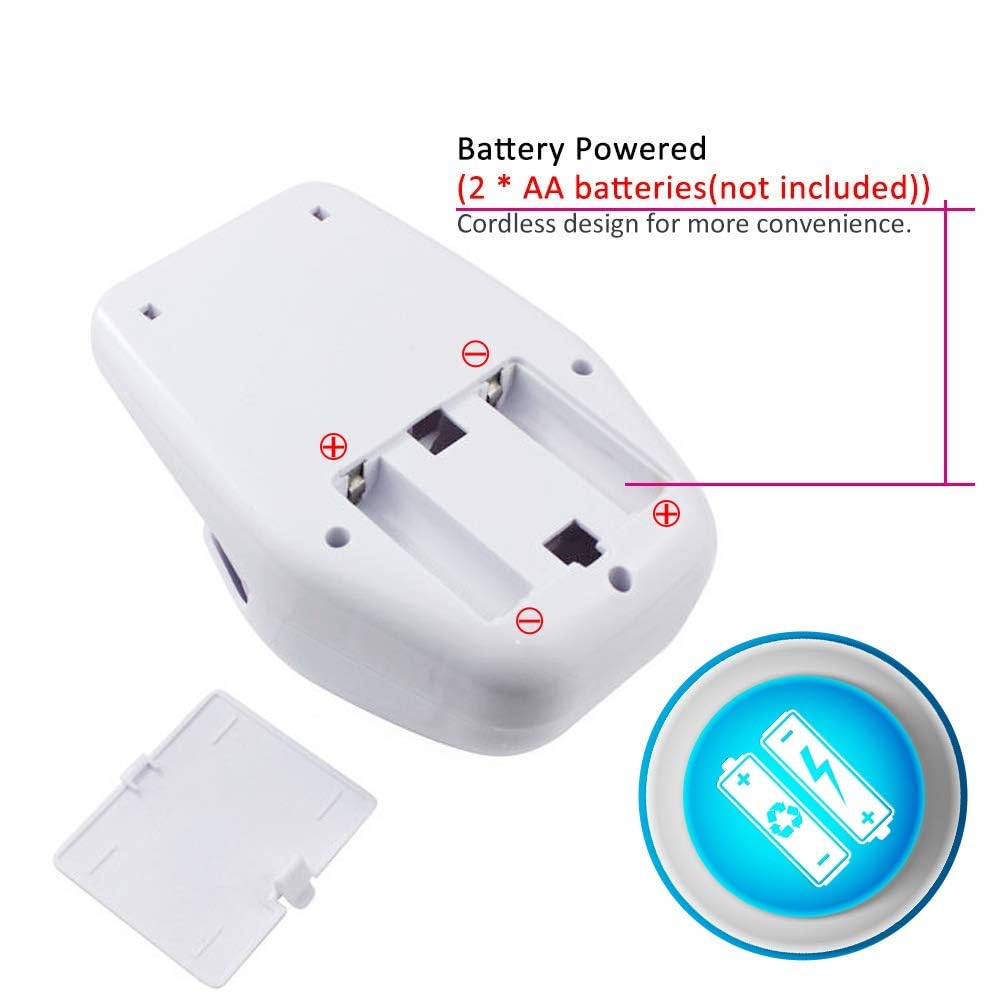 eyxformula size comparison with AA batteries showing compact scale for easy packing