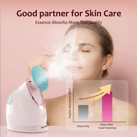 EZBASICS with 5-piece skin kit displayed for post-steam extractions and gentle care